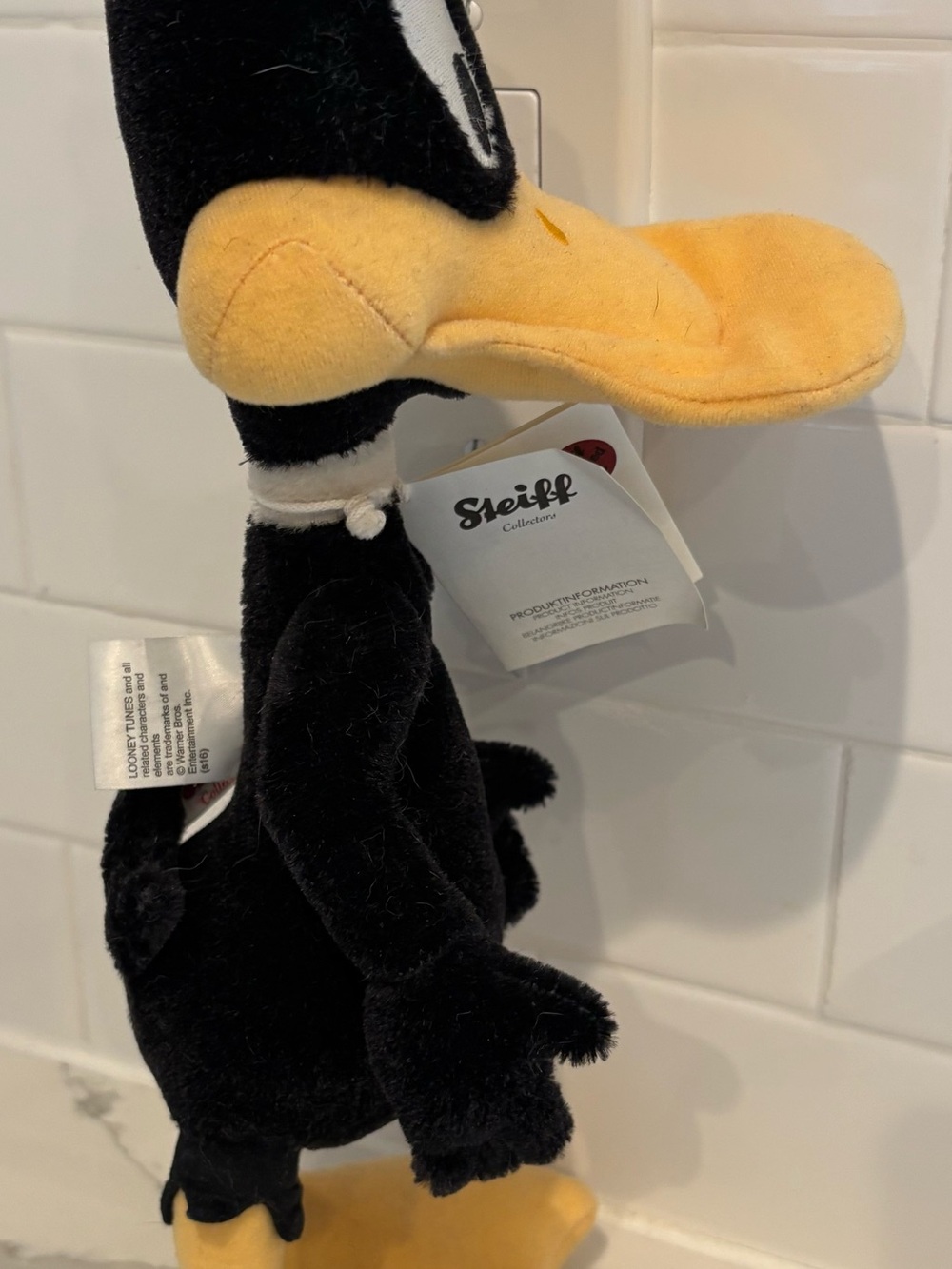 Steiff Animal Looney Tunes Daffy Duck - Picture 5 of 7